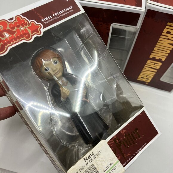 Funko Rock Candy Harry Potter Hermione Ron Weasley Granger Figurine Lot NIB - Picture 6 of 10